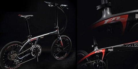 カーボンファイバーフレームを採用したフォールディングバイク「SAVANE」今秋発売
