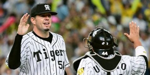 阪神・メッセンジャーが今季初完封！ハーラートップタイ11勝目！