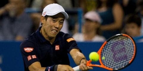 錦織圭、デルポトロにストレート勝ち…シティ・オープン準々決勝に進出