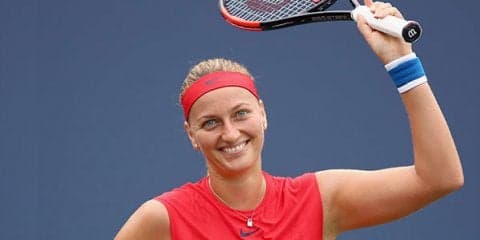 クビトバが快勝「自分のテニスをしようと努めている」 [バンク・オブ・ザ・ウェスト・クラシック]