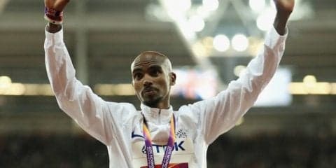 ファラーが1万メートル金メダル、世界陸上3連覇「特別な夜」