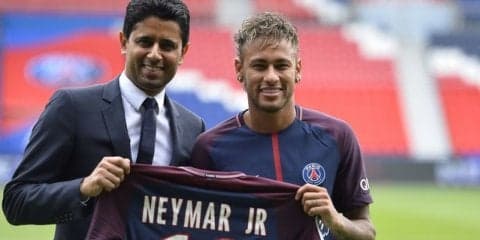 ネイマール移籍で集まる注目…ラニエリ監督は歓迎「フランスサッカーの成長につながる」