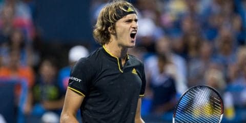 20歳のズベレフとアンダーソンが決勝進出、ソックはコートの状態を批判 [シティ・オープン]