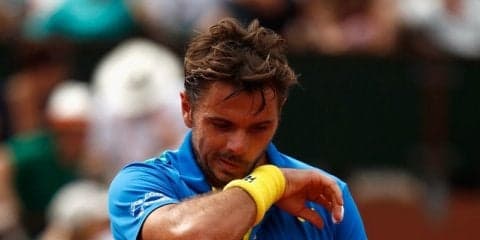 ワウリンカがヒザを手術、今季残りは欠場へ