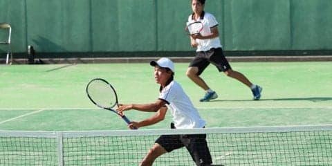 相生学院から3組が男子ダブルス4強入り [南東北インターハイ]