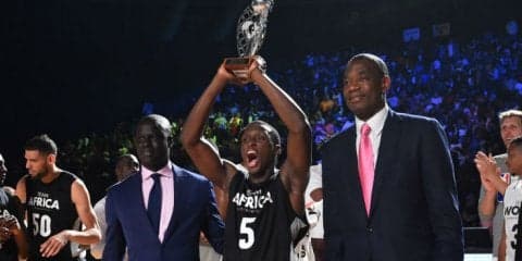 ヨハネスブルクで行われたNBAのエキシビジョンゲーム、『チーム・アフリカ』は敗れるもビクター・オラディポがMVPに輝く