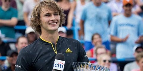 ズベレフが今季4度目の優勝、父に感謝 [シティ・オープン]