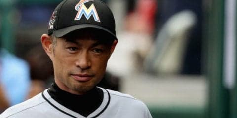 【MLB】米通算3000安打から1年、イチロー代打で四球、田澤純一は3者凡退好救援