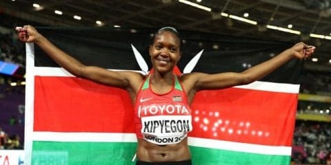【世界陸上2017】キピエゴンが女子1500メートル優勝、リオ五輪に続く金メダル