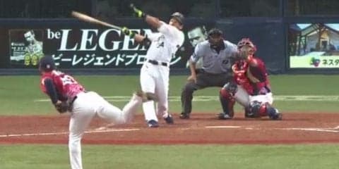 オリ打線爆発で勝利　吉田正が右中間5階席へ衝撃弾、2打席連発で試合決める