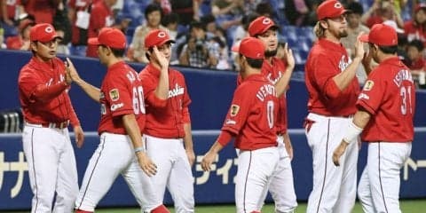 1対1で引き分け…広島東洋に球団最速で優勝マジック33点灯！