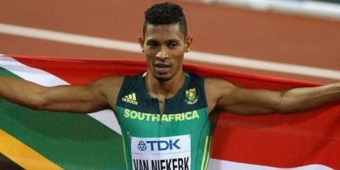 【世界陸上2017】ファンニーケルクが男子400メートル連覇