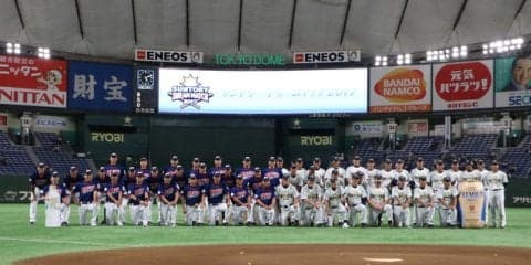 桑田がショート？侍ジャパン稲葉監督がピッチャー？…珍采配続出のサントリードリームマッチ