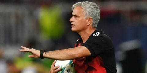 マンUのモウリーニョ監督、UEFAスーパーカップ敗戦も「良い経験になった」