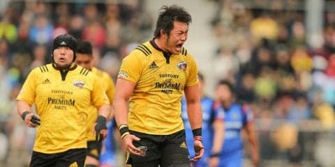  リハビリ中は「草の根」。サントリー真壁伸弥、連覇＆代表復帰へ切り替え。 