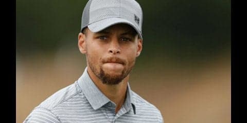 NBAのスーパースター、ステファン・カリーがゴルフのツアーデビュー