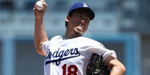 【MLB】11勝目の前田健太をロバーツ監督称賛「速球の制球がよく上々のピッチング」