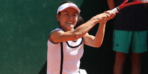 青山修子／ユラクがコンビ初勝利で2回戦へ [ウェスタン＆サザン・オープン]