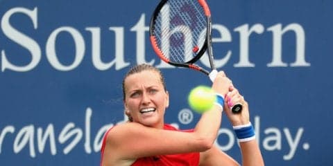 クビトバ、キーズが勝ち上がり、ムラデノビッチ、バンダウェイは初戦負け [ウェスタン＆サザン・オープン]