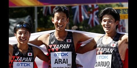 東京五輪でメダル独占するかも…。ロンドンで日本の競歩が見せた夢