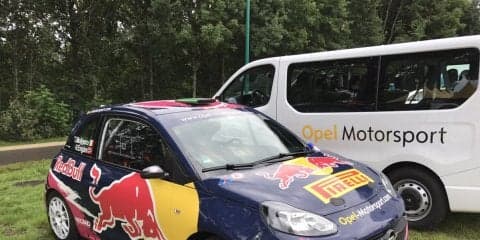 レッドブルカラーのオペル・アダム！ ニャオキのホゲホゲWRC@ドイツ日記その1