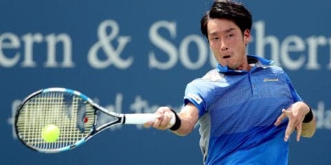 杉田祐一がソウザを倒して2年連続16強入り [ウェスタン＆サザン・オープン]