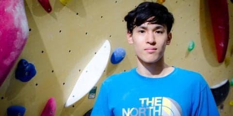 クライミング界のホープ 楢崎明智…兄・智亜と挑む世界の壁