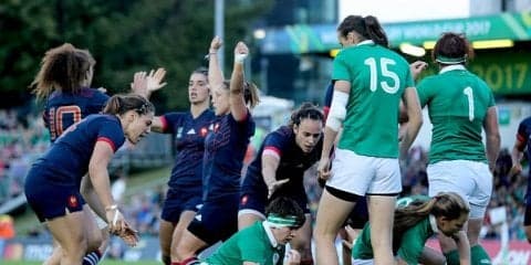  女子W杯　開催国アイルランドは4強入り逃す…　NZ、英、仏、米が準決勝へ 