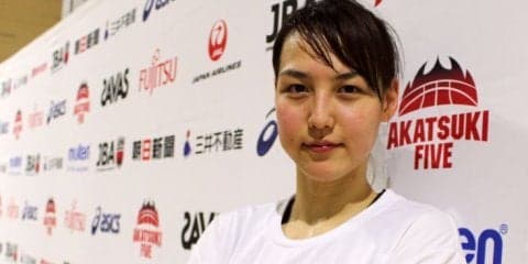 今週末開幕のユニバーシアードでのメダル獲得に意欲を燃やすU-24日本代表のセンター田中真美子「感謝して、楽しんで」