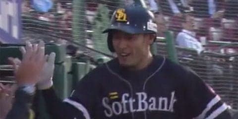 ソフトB柳田、首位攻防戦で今季好相性の岸から「自分のスイング」で先制2ラン