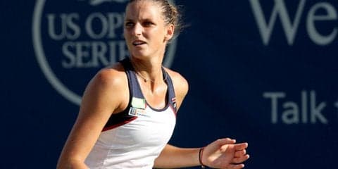 トップシードのプリスコバがウォズニアッキに快勝、ムグルッサは接戦を制して準決勝へ [ウェスタン＆サザン・オープン]