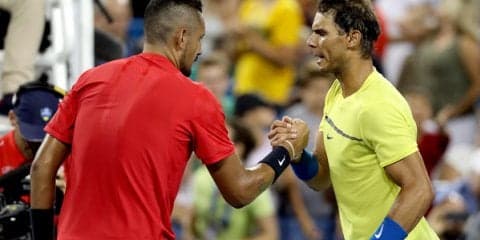 ナダルは準々決勝でキリオスに敗退 [ウェスタン＆サザン・オープン]