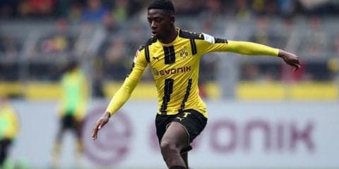 ドルトムント指揮官、バルサ移籍希望のデンベレに「どうなるか分からない」