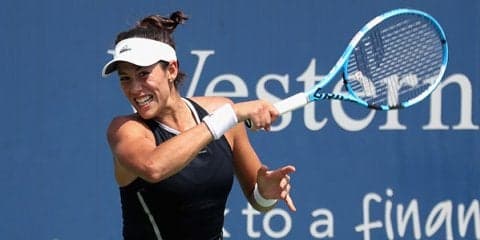 ムグルッサが世界1位プリスコバを倒し、女王の座を狙うハレプと対戦へ [ウェスタン＆サザン・オープン]