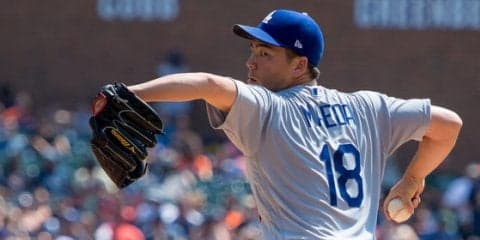 前田健太5敗目　5回まで完全投球に指揮官「刺激的」も…6回の投球には苦言