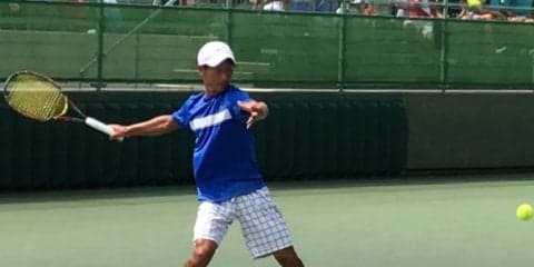 本戦がスタート、男子シングルス1回戦が終了 [H29夏季関西学生]