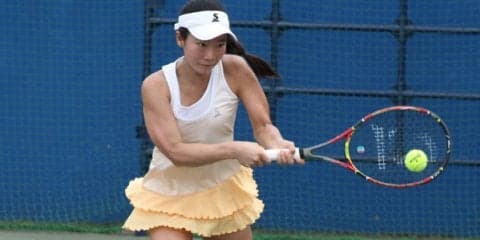 本戦がスタート、小堀桃子が19歳の誕生日にシードを倒して2回戦へ [セキショウ国際女子オープン]