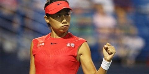 ジャン・シューアイが1回戦でクビトバを破る番狂わせ [コネチカット・オープン]