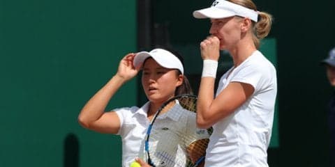 ウィンブルドン4強の二宮真琴／ボラコバは初戦突破ならず [コネチカット・オープン]