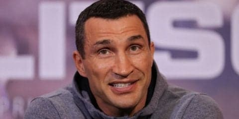 元ヘビー級王者クリチコ、世紀の一戦はメイウェザー勝利を予想