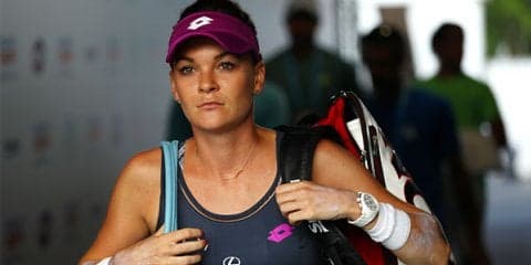 第1シードのラドバンスカがブシャールを退け準々決勝へ [コネチカット・オープン]  