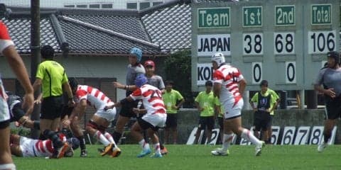  U17日本代表が113対0でU18韓国代表粉砕　日韓中ジュニア交流競技会 