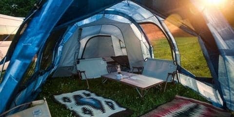 コールマン×Monro「INDIGO LABEL」が新商品のテント、チェア＆テーブル発売