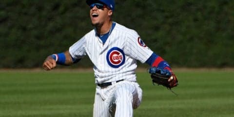 カブスが圧巻の中継プレーで本塁生還阻止　遊撃手の驚愕強肩に敵地騒然