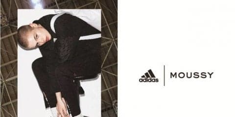 アディダス×MOUSSY、デザインと機能性を融合した新コレクション9月発売