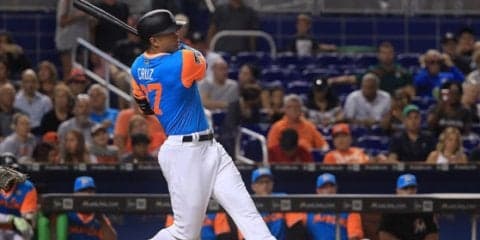 【MLB】スタントン衝撃2発で50号王手！　62本塁打ペースで史上6人目60発超えへ前進