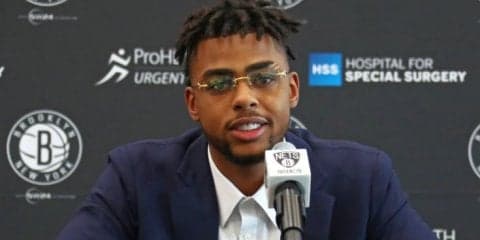 レイカーズから放出されたディアンジェロ・ラッセルがネッツの再興を誓う「相手が対戦を嫌がるチームになりたい」