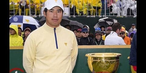 ３度目のプレジデンツカップ出場。松山英樹が誓う「打倒・米国選抜」