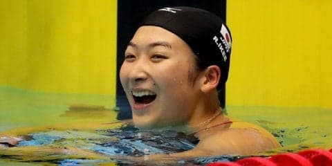 池江璃花子、世界ジュニア記録で50mバタフライ優勝