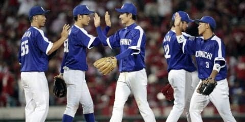 小笠原が約2カ月ぶりの3勝目！中日が逃げ切りに成功！